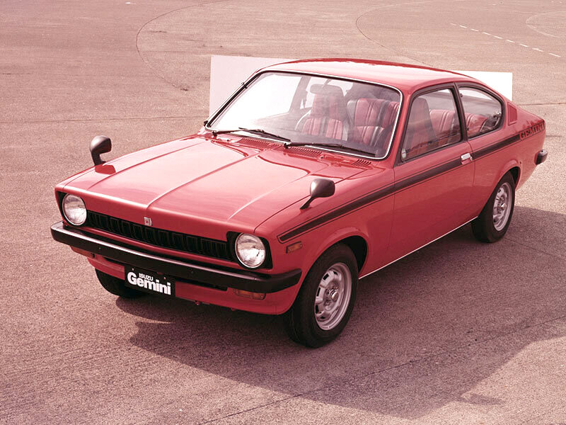 Isuzu Gemini (PF50) 1 поколение, рестайлинг, купе (1976 - 1977)